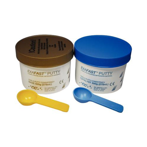 GC 137307 Exafast VPS Impression Material Fast Set Base & Catalyst 500 Gm GC 137307 Exafast VPS Impression Material Fast Set Base & Catalyst 500 Gm